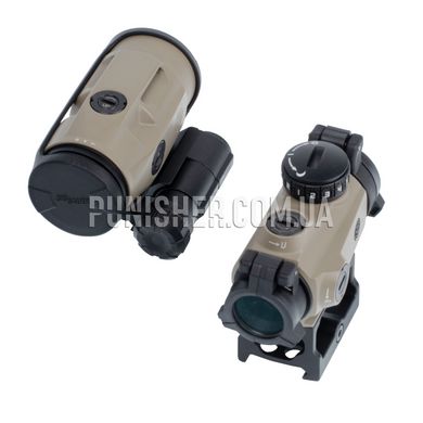 Прицел коллиматорный Sig Sauer Romeo-MSR 1x20mm Red Dot Sight с магнифером 3x22 Juliet3-Micro, DE, Коллиматорный, 1x, 2 МОА