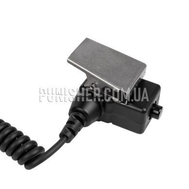 Nexus U-94A/U PTT Button for Motorola DP4400/4600/4800 Series for 3M Peltor Headsets, Black, Motorola DP4400 (DP4600/DP4800), NATO J11