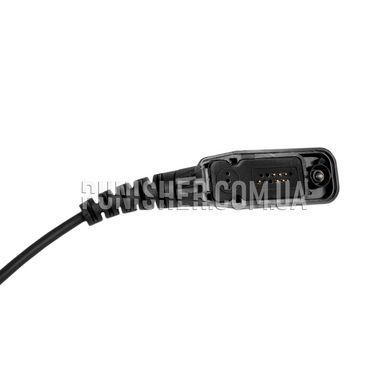 Nexus U-94A/U PTT Button for Motorola DP4400/4600/4800 Series for 3M Peltor Headsets, Black, Motorola DP4400 (DP4600/DP4800), NATO J11