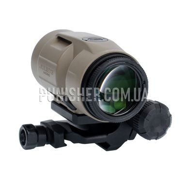 Sig Sauer Romeo-MSR 1x20mm Red Dot Sight with 3x22 Juliet3-Micro Magnifier, DE, Collimator, 1x, 2 MOA