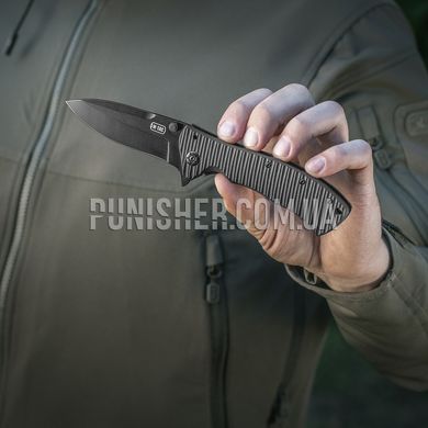 Нож складной M-Tac Type 7 Black, Черный, Нож, Складной, Гладкая