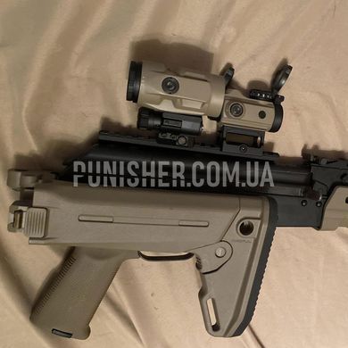 Прицел коллиматорный Sig Sauer Romeo-MSR 1x20mm Red Dot Sight с магнифером 3x22 Juliet3-Micro, DE, Коллиматорный, 1x, 2 МОА