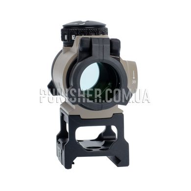 Прицел коллиматорный Sig Sauer Romeo-MSR 1x20mm Red Dot Sight с магнифером 3x22 Juliet3-Micro, DE, Коллиматорный, 1x, 2 МОА