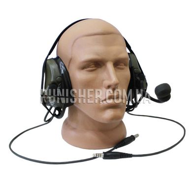 3M Peltor Сomtac III DUAL Neckband Headset, Olive, Neckband, 22, Comtac III, 2xAAA