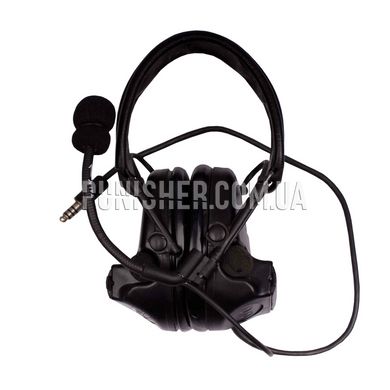 Активна гарнітура Peltor Сomtac II headset (Було у використанні), Чорний, З наголів'єм, 21, Comtac II, 2xAA, Single