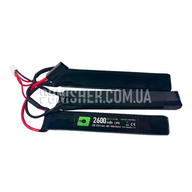 Аккумулятор Nuprol Power LiPo 11.1V 2600mAh 20C Battery Nunchuck, Черный