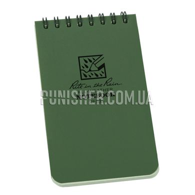 Rite In The Rain All Weather Notebook 935, Olive, Notebook