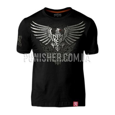 Peklo.Toys Eagle-trident T-shirt, Black, Large