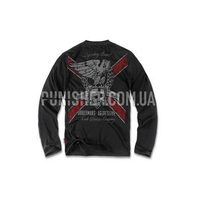 Лонгслів Dobermans Aggressive Nordic Division v5, Чорний, X-Large