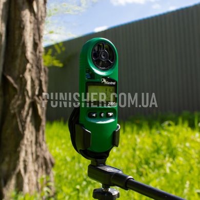 Kestrel 2000 Handheld Weather Meter, Green, 2000 Series, Wind Chill, Outside temperature, Wind speed