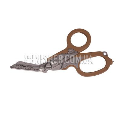 Leatherman Raptor Rescue Scissors-Multitool, Coyote Tan, Medical scissors