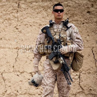 Вогнетривні штани USMC Frog Defender M, Marpat Desert, Medium Long
