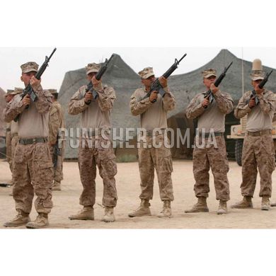 Огнеупорные штаны USMC Frog Defender M, Marpat Desert, Medium Long
