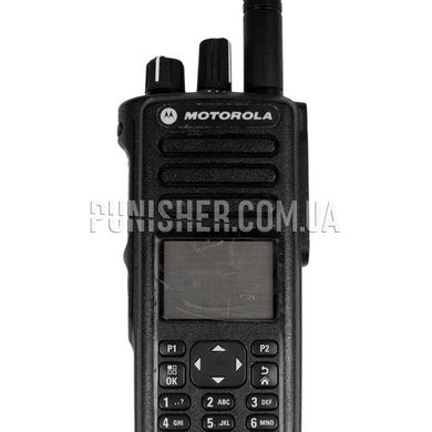 Портативна радіостанція Motorola DP4801e UHF 403-527 MHz (Було у використанні), Чорний, UHF: 403-527 MHz