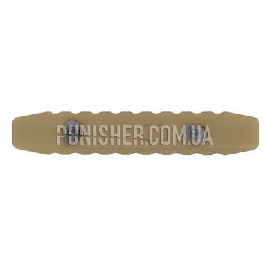 KPYK Picatinny Rail for 9 slots with M-Lok mount, Coyote Tan, M-Lok, Picatinny rail