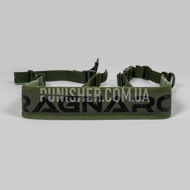 Ремень оружейный Ragnarok RAGNARR Gen.II одно/двухточечный с широким наплечным упором, Olive, Оружейный ремень, Одноточечный, Двухточечный