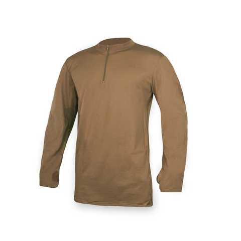 USMC Polartec Silkweight Level 1 Underwear T shirt Coyote Brown