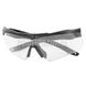 Балістичні окуляри ESS Crossbow з прозорою лінзою та накладкою 2000000116952 фото 4