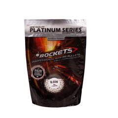 Rockets Platinum 0,40g 1kg BBs, White, Standard, Balls, 0,40
