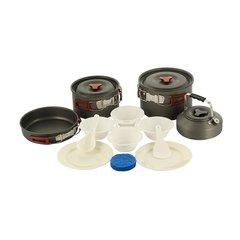 M-Tac Cookware Set for 4-5 people, Black, Set of dishes