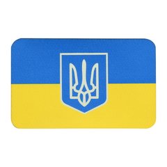 Patch M-Tac Flag of Ukraine with Coat of arms (80x50 mm), Yellow/Blue