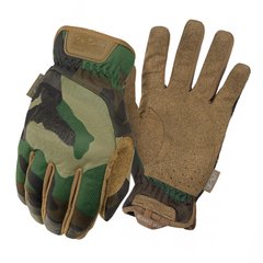 Mechanix Fastfit Woodland Gloves, Woodland, Large