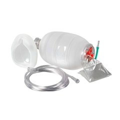Складаний повітряний мішок Cyclone Pocket BVM для штучної вентиляції легень, Прозорий, Інше
