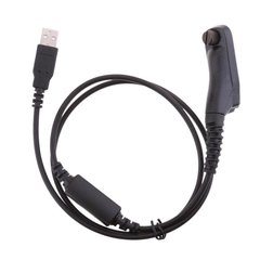 ACM USB programming interface cable for Motorola APX/DP/DGP/XiR/XPR/MTP series, Black, Radio, Programming cable, Motorola DP4400 (DP4600/DP4800)