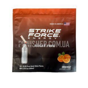 Strike Force Energy 10 Count - Orange Drink, Energy drinks