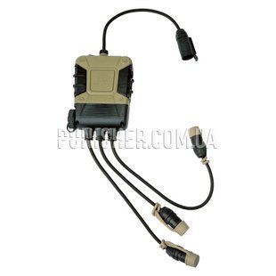 Гарнитура Silynx C4 OPS, Coyote Tan