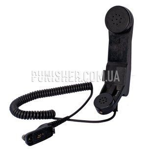 Military Handset Radio H-250/U for Motorola (Used), Black