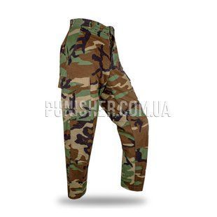 Штани польові Woodland BDU Rip-Stop (Сорт 2), Woodland, Medium Long