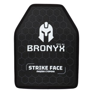 Bronyx AP3 X-Large 3 class Armor Plate, Black, Armor plates, 3, X-Large, Ultra high molecular weight polyethylene