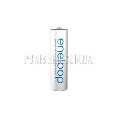 Panasonic Eneloop AA 1900 mAh 2pcs Battery, White, AA