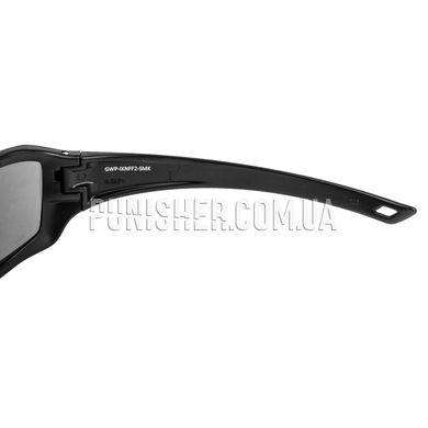 Балістичні окуляри Walker’s IKON Forge Glasses з димчастими лінзами, Чорний, Димчастий, Окуляри