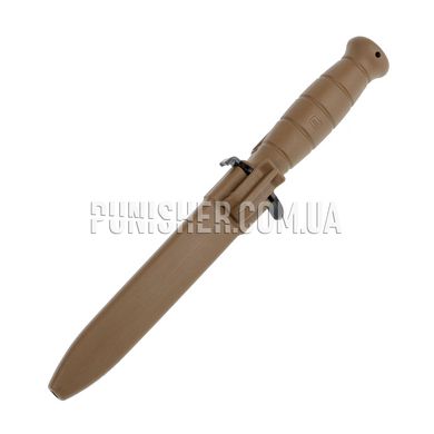 Glock Survival Knife FM 81, Coyote Brown, Knife, Fixed blade, Smooth, Serreitor