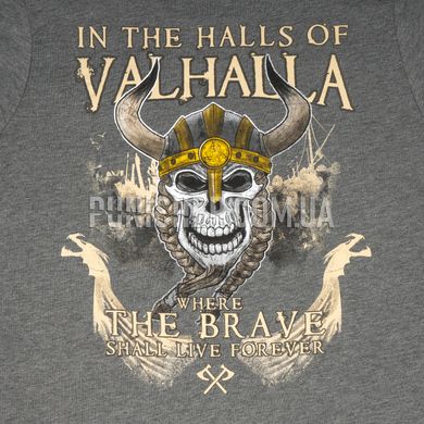 Футболка Nine Line Apparel Valhalla, Серый, Small