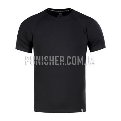M-Tac 93/7 Black T-shirt Raglan, Black, Small
