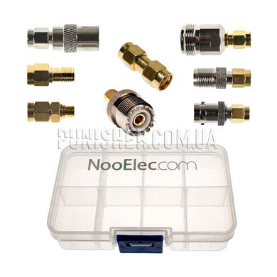Nooelec SMA Adapter Connectivity Kit, Silver, Headset, Adapter