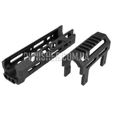 KPYK 1U007 M-Lok Short Handguard for RPK, Black, M-Lok, Handguard, РПК, 165