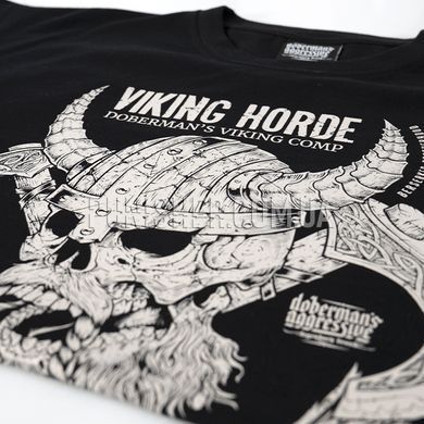 Лонгслів Dobermans Aggressive Viking Horde LS283, Чорний, Medium