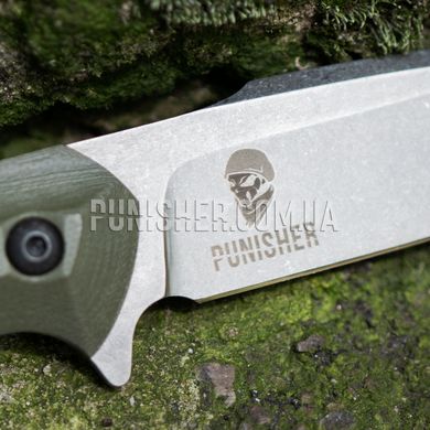 Нож Ingul Punisher МП-1, Dark Olive, Нож, С фиксированным лезвием, Гладкая