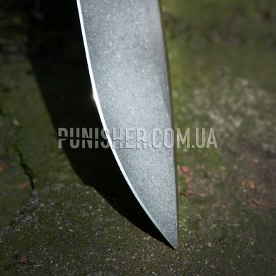 Ingul Punisher MP-1 Knife, Dark Olive, Knife, Fixed blade, Smooth