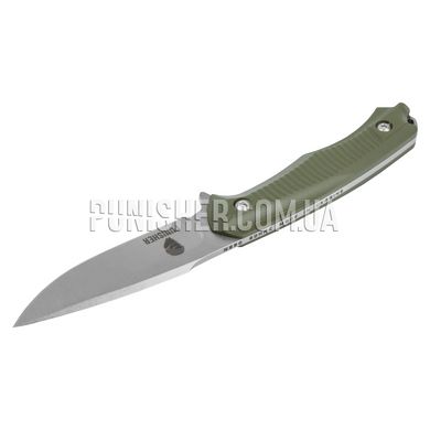 Ingul Punisher MP-1 Knife, Dark Olive, Knife, Fixed blade, Smooth