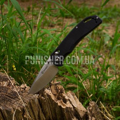 Нож Ganzo G7531, Черный, Нож, Складной, Гладкая