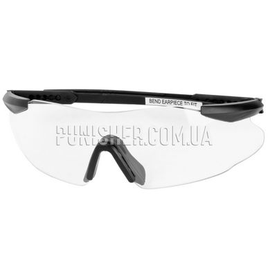 ESS ICE eyeglasses with Clear Lens, Black, Transparent, Goggles