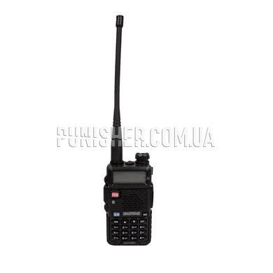 Радіостанція Baofeng UV-5R, Чорний, VHF: 136-174 MHz, UHF: 400-520 MHz