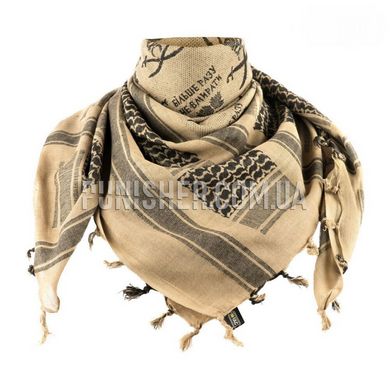 M-Tac Scarf Shemag Don’t Die More than Once, Coyote Brown, Universal