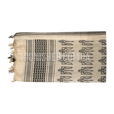 M-Tac With Trident Scarf Shemagh, Khaki, Universal