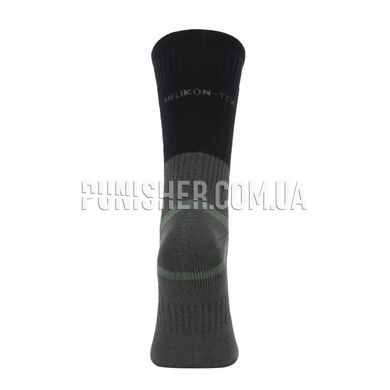 Helikon-Tex Lightweight Socks - Coolmax, Black, Large, Summer